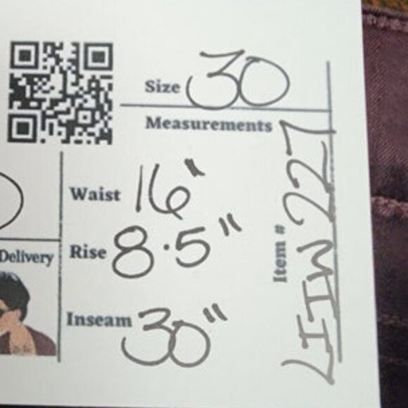 Paige Verdugo Ultra Skinny Mid Rise Jeans Size 30 - Picture 9 of 9